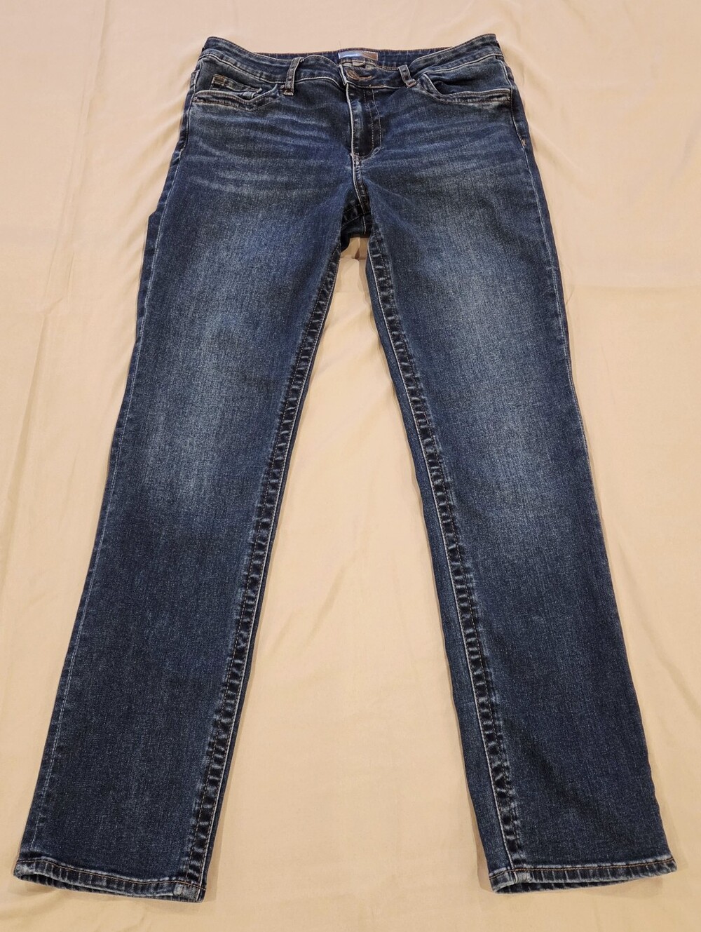KUT from the Kloth Stevie Straight Leg Jeans Women's 10 Dark Wash